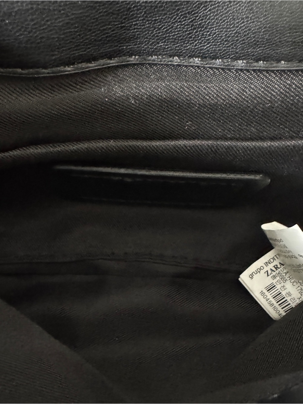Zara Black Quilted Chain Shoulder Bag Luxury - Picture 4 of 6